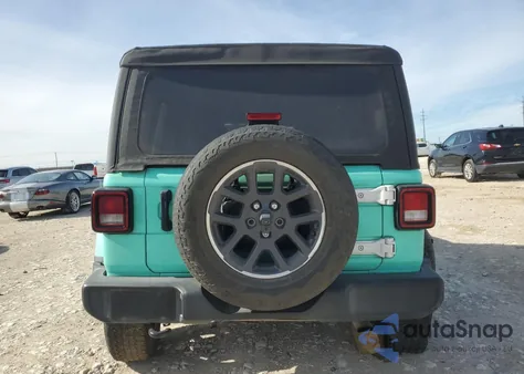 2021 Jeep Wrangler Unlimited Sport from USA, damaged, VIN 1C4HJXDN7MW549681